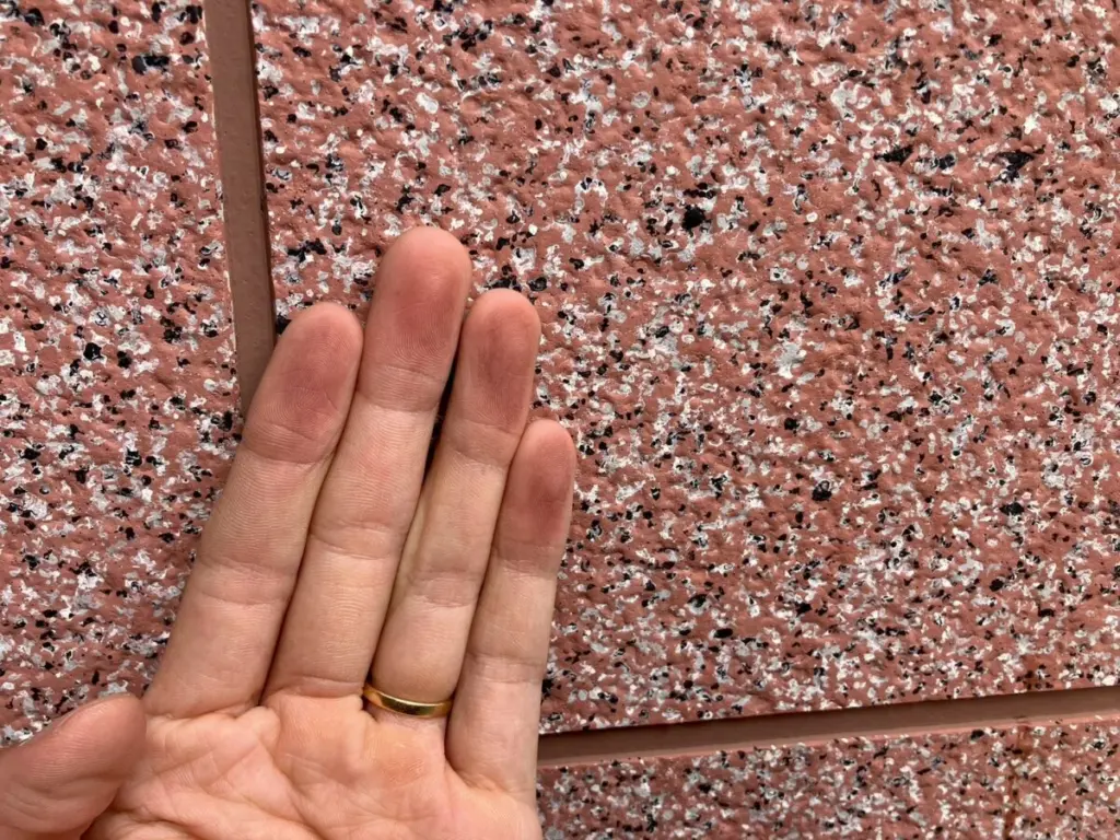 チョーキングの様子